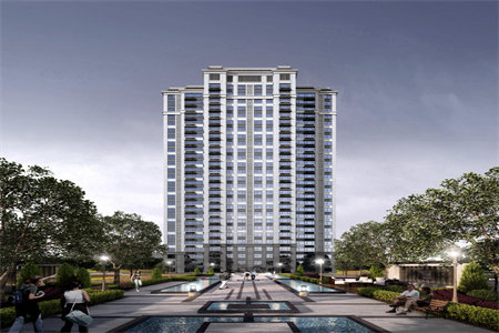 中天花园2室2厅1卫97㎡精装出税